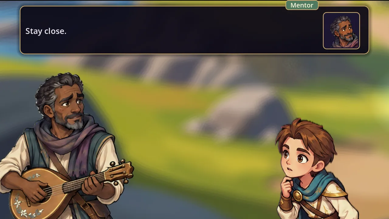 A story scene